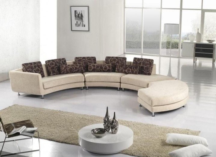 17 Classy Curved Sofa Designs For Every Sophisticated Contemporary Home 16