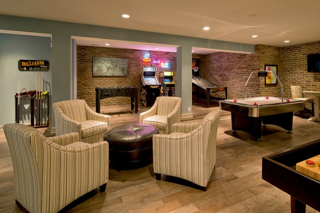 17 Truly Amazing Masculine Game Room Design Ideas