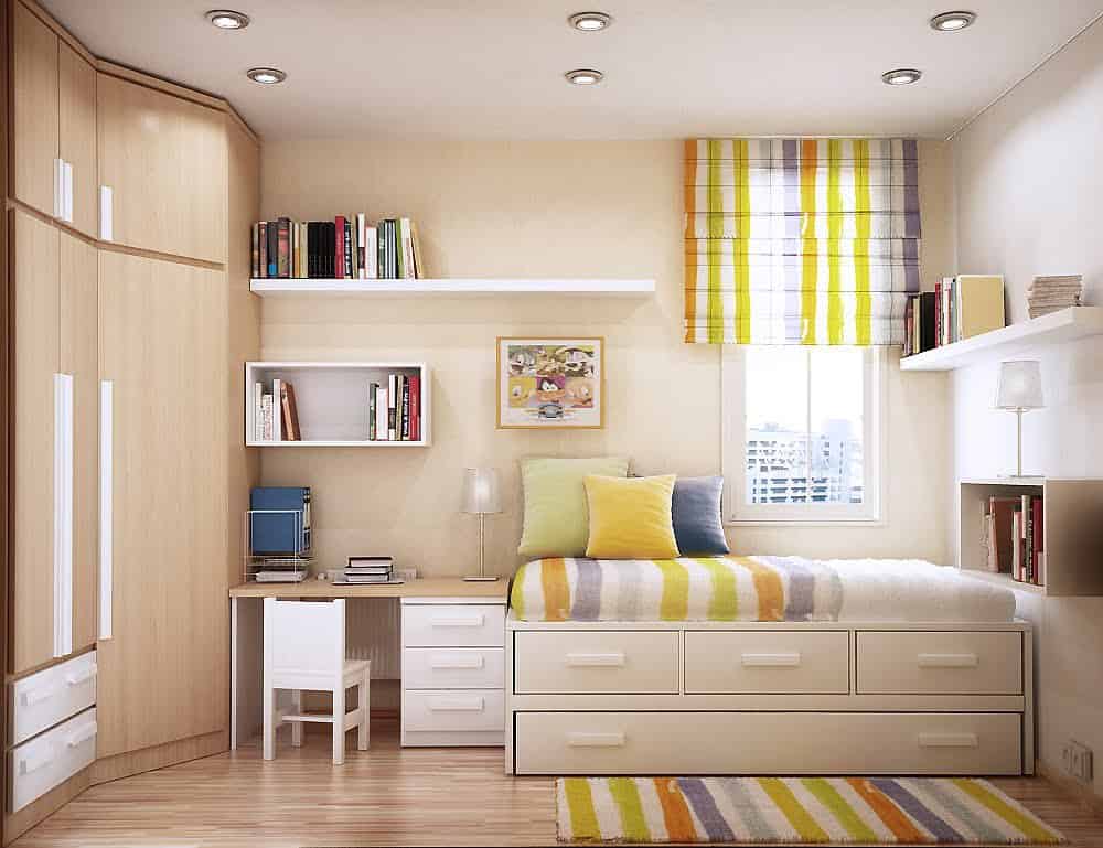 16 Functional Space Saving Small Child's Room Design Ideas 2