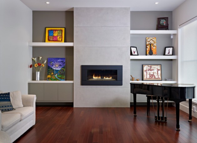 15 Fascinating Modern Living Room Shelves for Any Contemporary Home