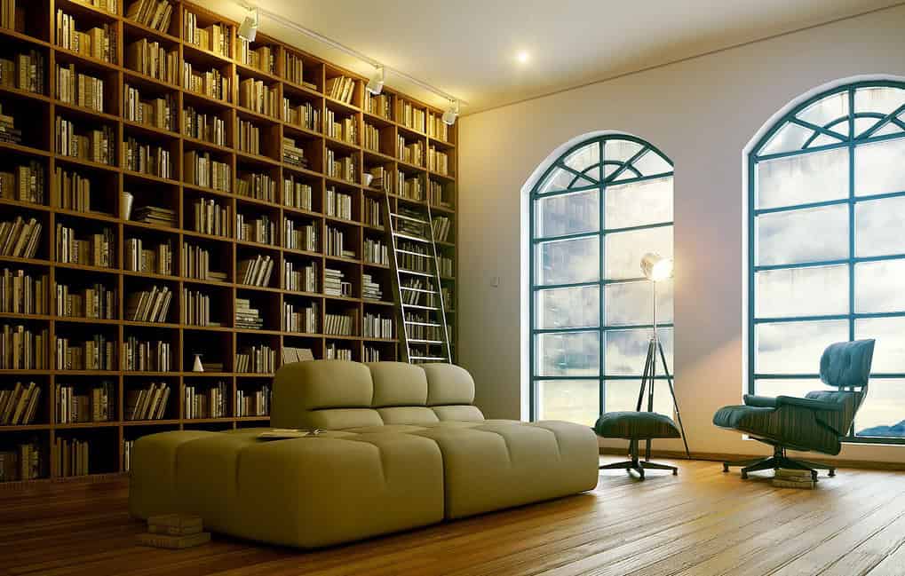 17 Functional Modern Home Library Designs For All Book Lovers