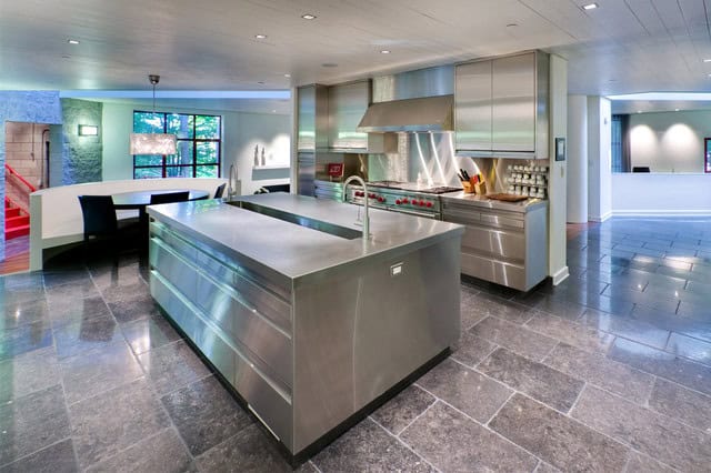 18 Beautiful Stainless Steel Kitchen Design Ideas 5