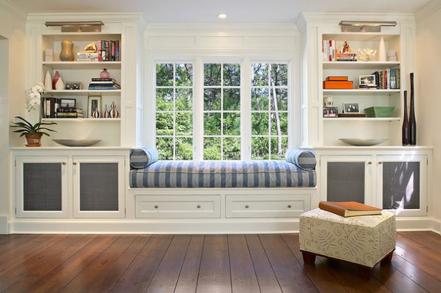 16 Attractive Window Seat Designs For Pleasant Relaxation in Your Home