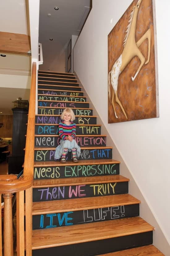 12 Fascinating DIY Ideas To Update Your Stairs 6