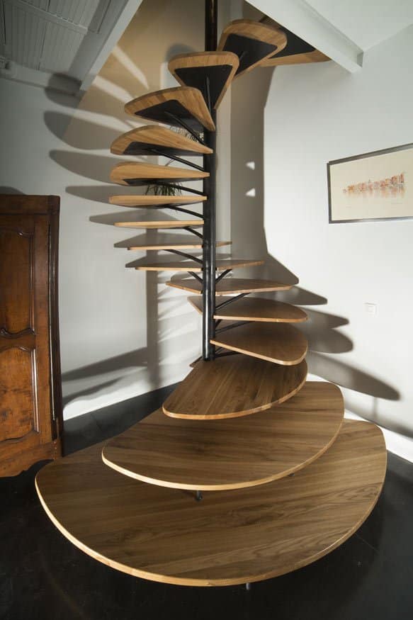 16 Elegant Modern Spiral Stairs Design Ideas That Will Fit Every Home Decor