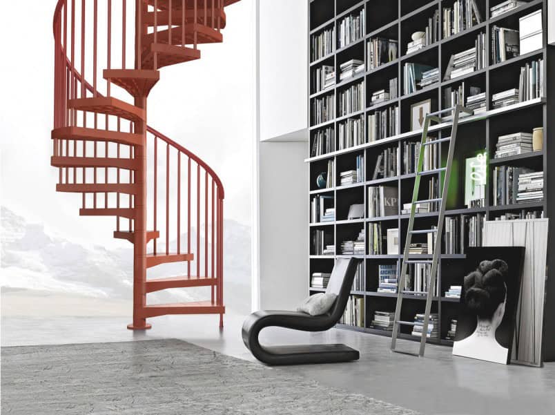 16 Elegant Modern Spiral Stairs Design Ideas That Will Fit Every Home Decor 8