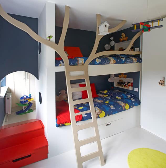 16 Functional Space Saving Small Child's Room Design Ideas 9
