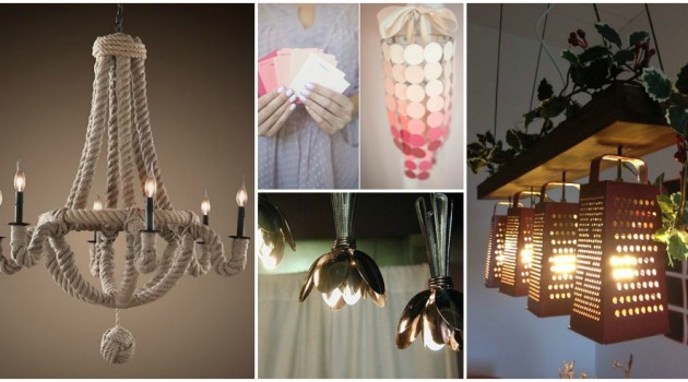 20 Extraordinary & Easy to Make DIY Chandeliers That Will Fascinate You