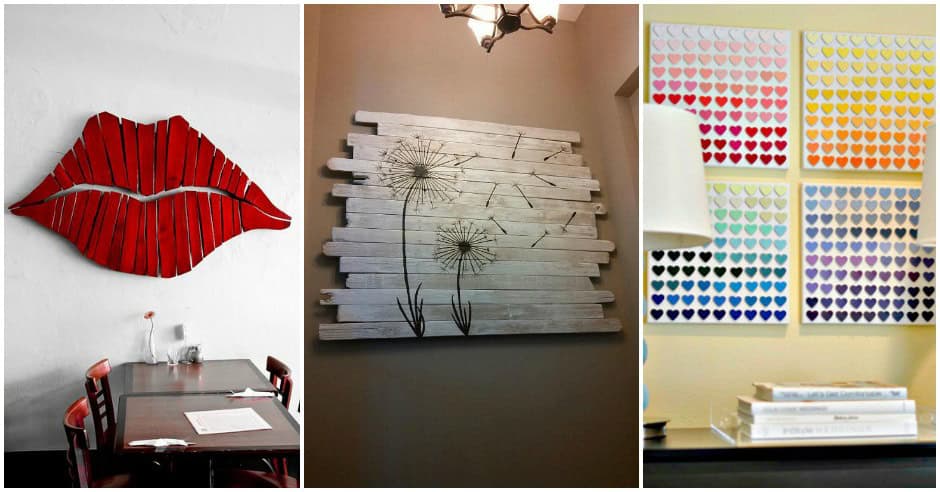 25 Extremely Amazing DIY Wall Art Ideas That You Can Do For Less Than Hour