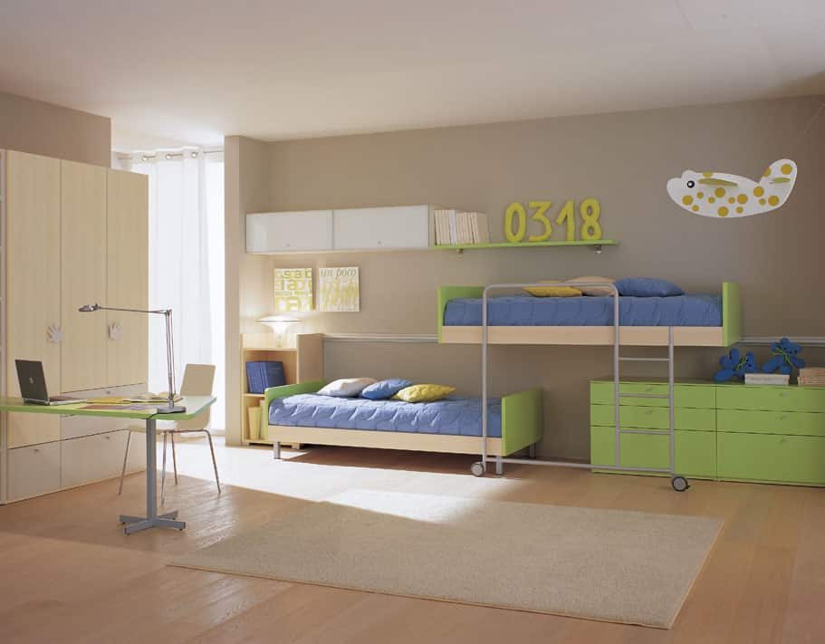 16 Functional Shared Kids Room Ideas For Two Children 10