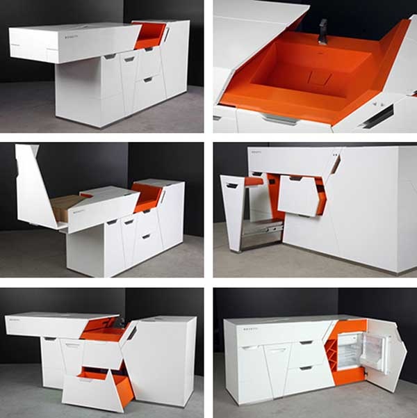22 Fully Functional Space Saving Kitchen Furniture Designs That Will Leave You Breathless
