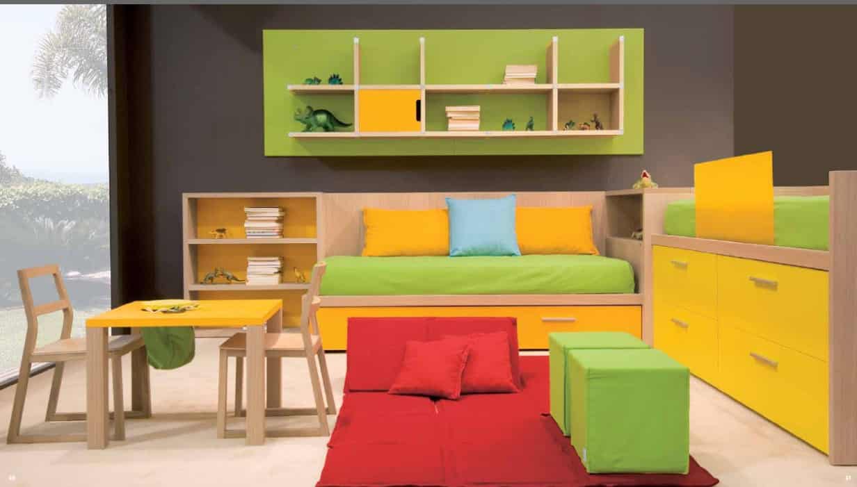 15 Lively Colorful Kids Room Ideas That Your Kids Will Love 10