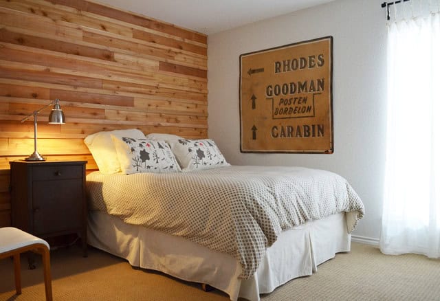 17 Wooden Bedroom Walls Design Ideas 11