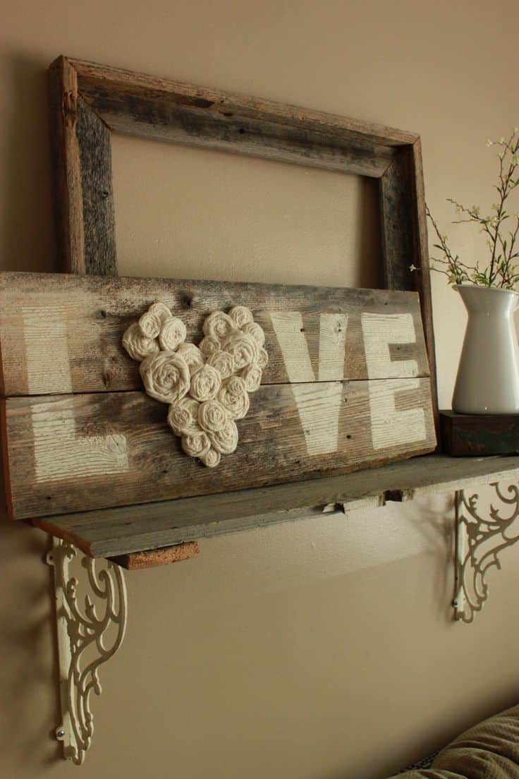 15 Outstanding DIY Love Sign Ideas To Give A Special Charm To Your Home 11