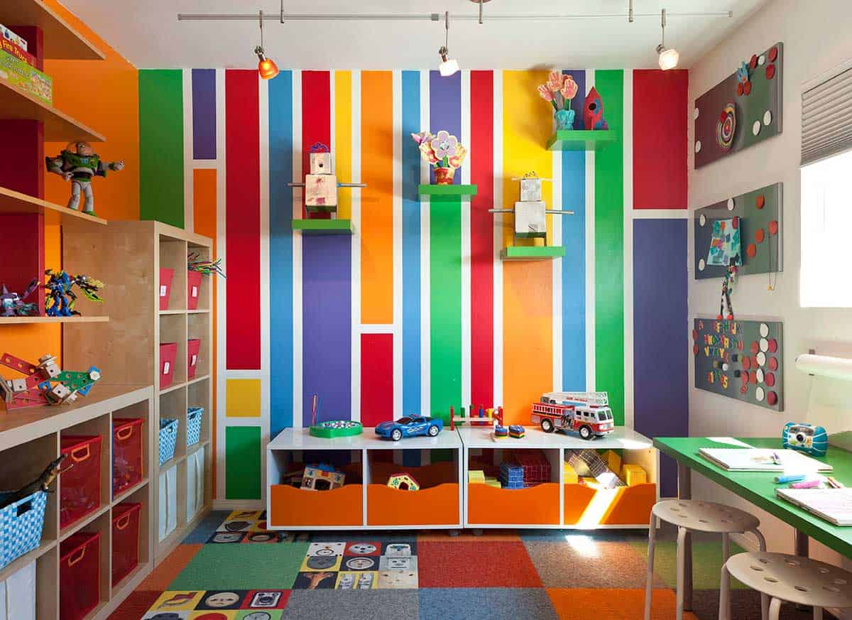 15 Lively Colorful Kids Room Ideas That Your Kids Will Love 12