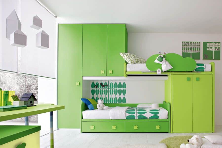 16 Functional Shared Kids Room Ideas For Two Children 12
