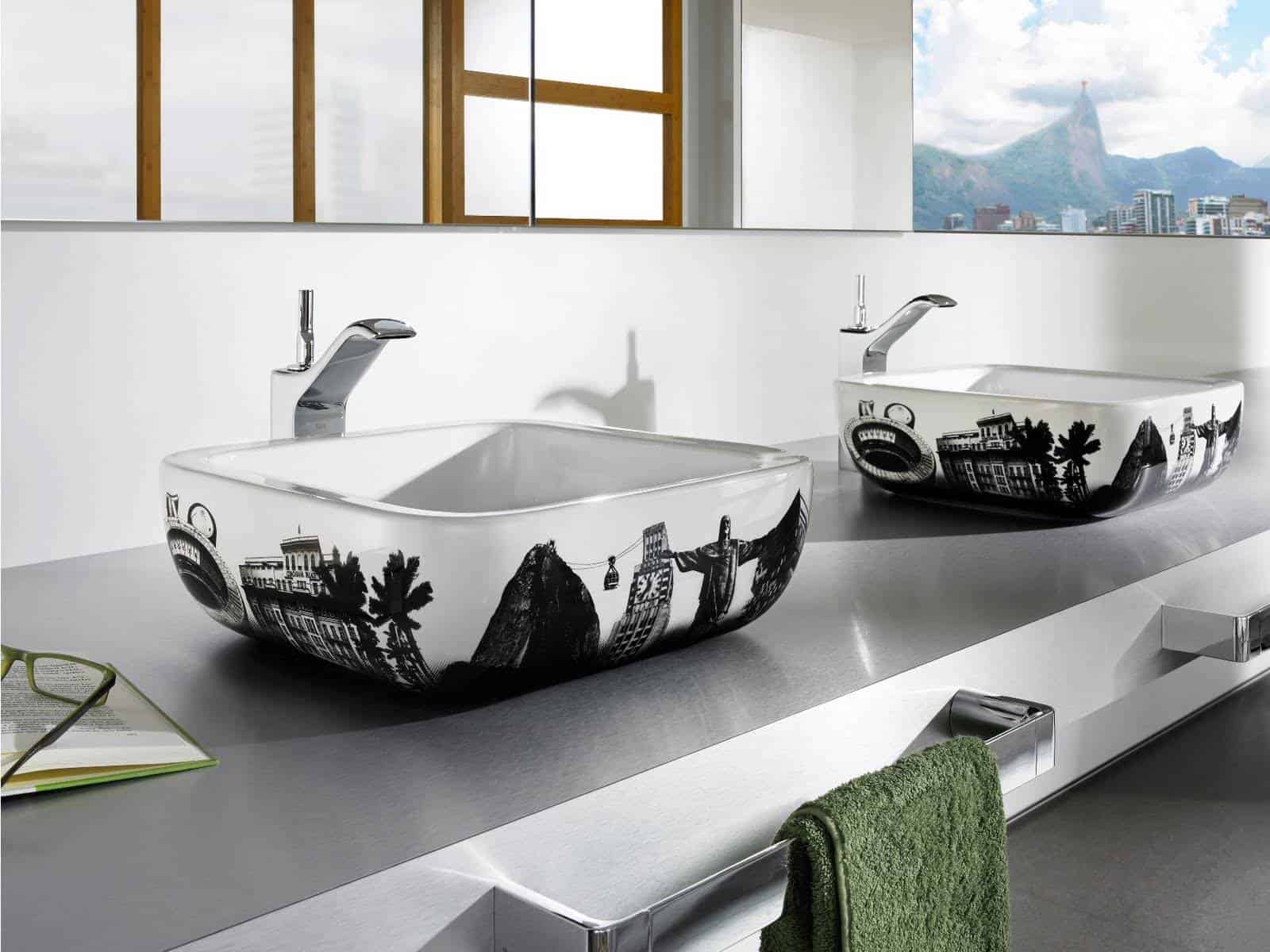 14 Creative Modern Bathroom Sink Design Ideas 14