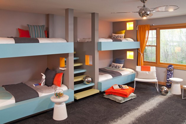 15 Enjoyable Contemporary Kids' Room Interior Designs For Your Little Ones