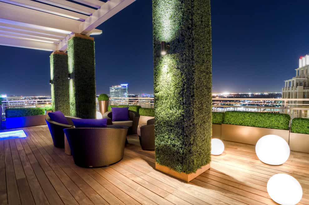 Private Residence – Modern Rooftop Garden Source