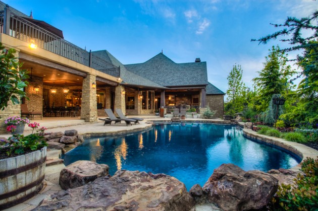15 Splendid Rustic Swimming Pool Designs That Offer A Unique Experience