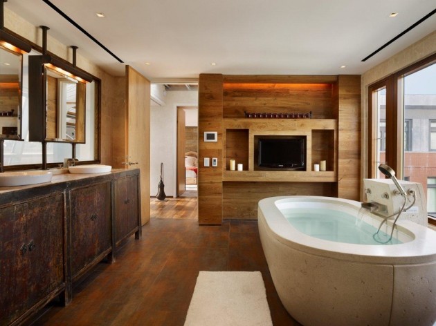 15 Striking Industrial Bathroom Designs With Modern Features