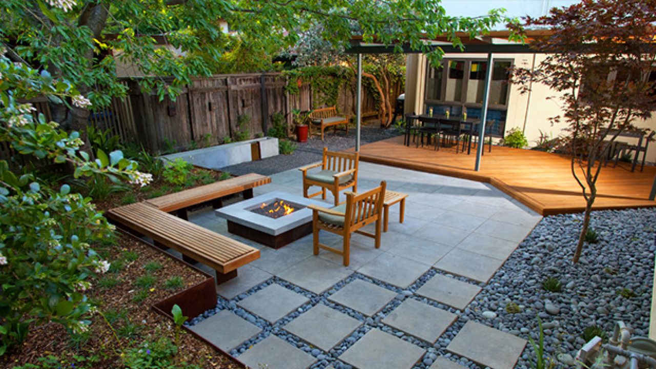 16 Captivating Modern Landscape Designs For A Modern Backyard
