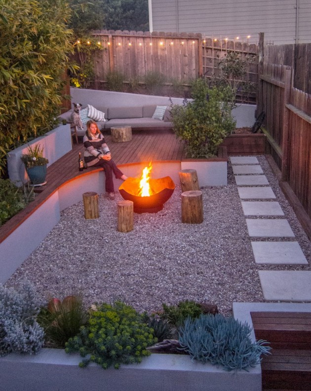 16 Captivating Modern Landscape Designs For A Modern Backyard 14 630x793