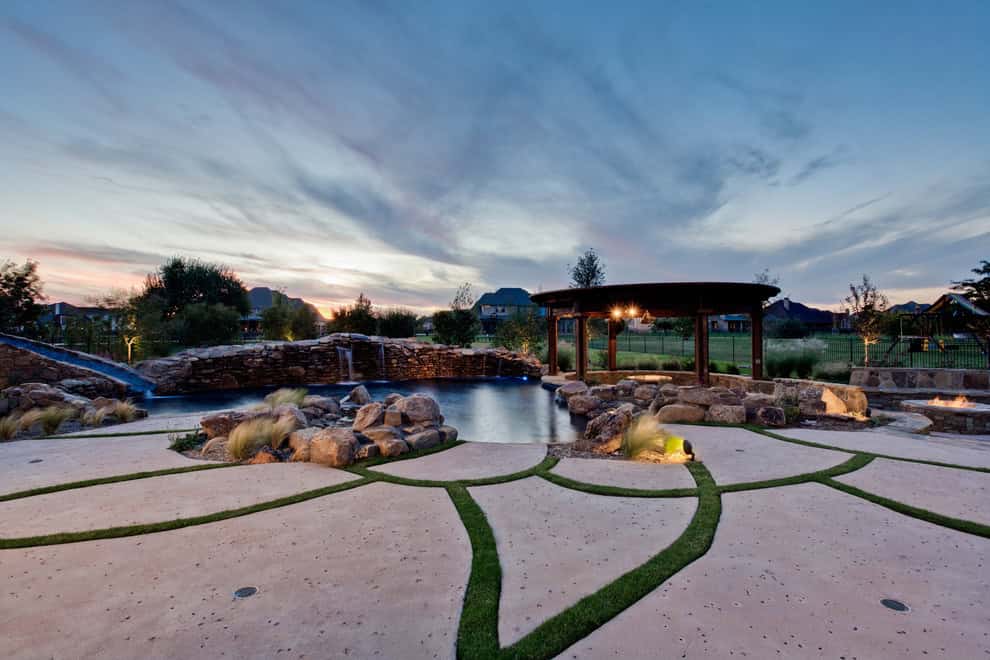 Aquarius – Custom Swimming Pool – Flower Mound, TX Source