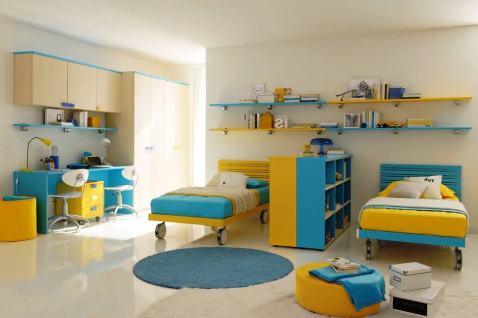 16 Functional Shared Kids Room Ideas For Two Children 16