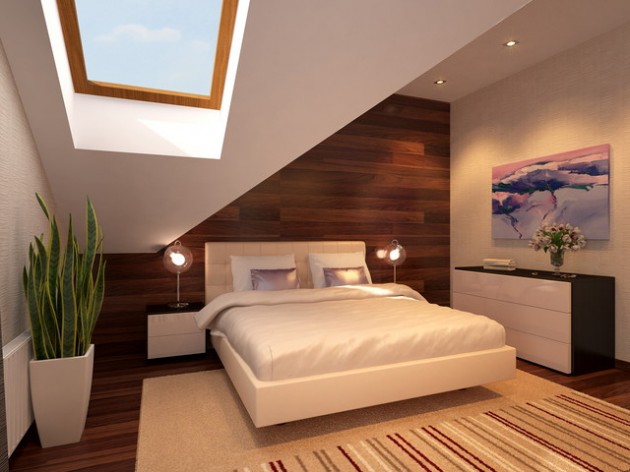11 Ways To Make A Statement With Wood Walls In The Bedroom