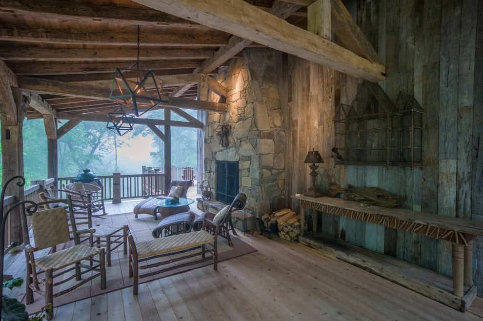 Timber Frame Custom Home – North Carolina Source