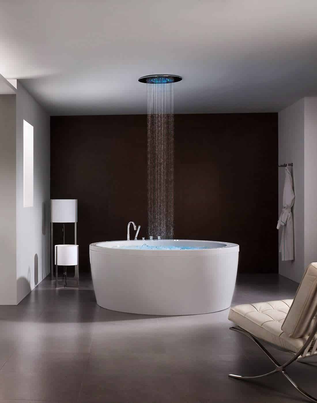 10 Beautiful Bathroom Designs With Round Bathtubs For Real Pleasure 1