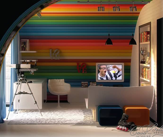 15 Lively Colorful Kids Room Ideas That Your Kids Will Love 2