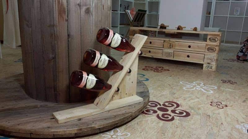 wine shelf Source