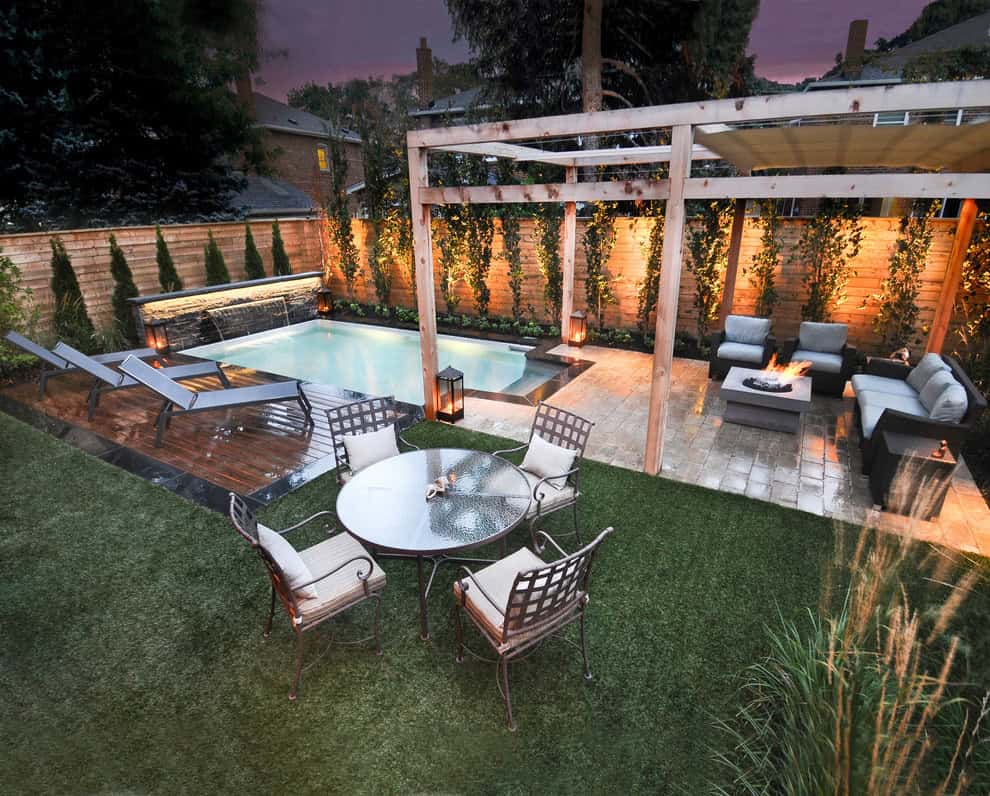 Outdoor living space Source