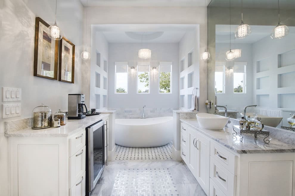 25 Terrific Transitional Bathroom Designs That Can Fit In Any Home