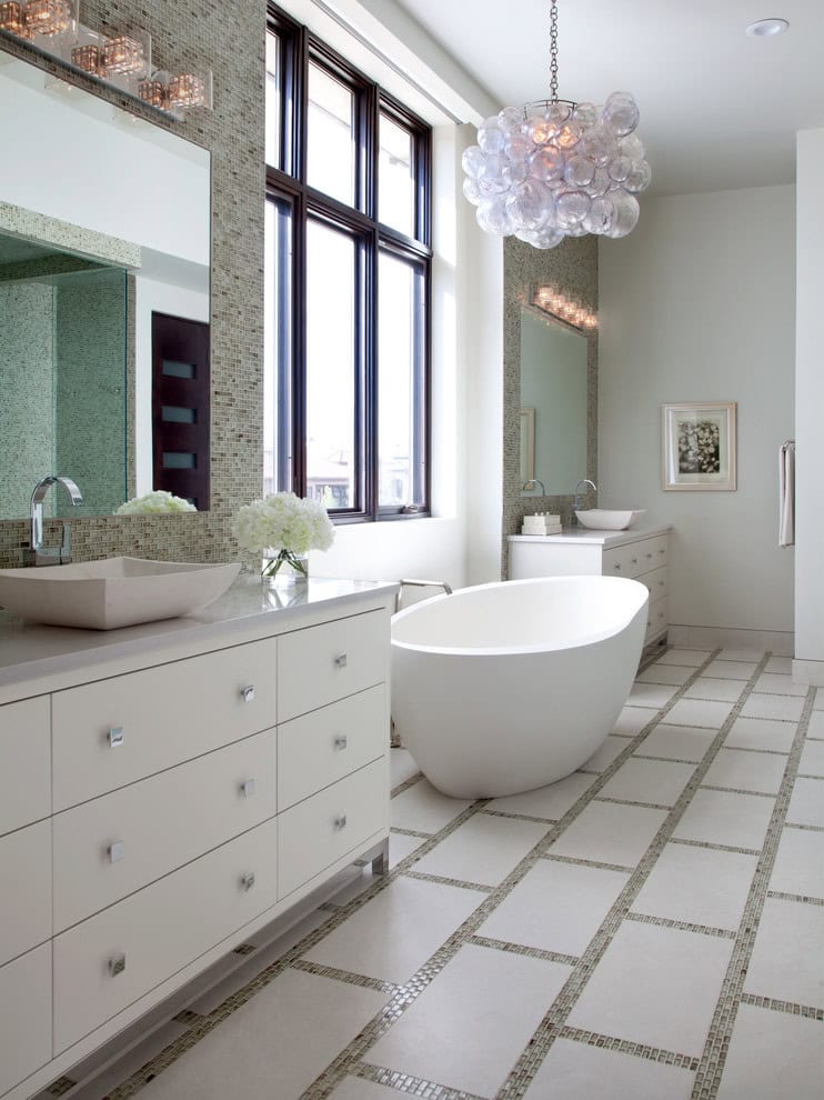 25 Terrific Transitional Bathroom Designs That Can Fit In Any Home