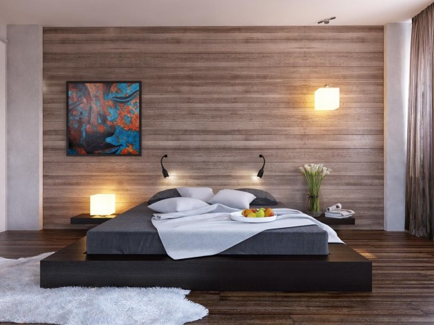 17 Wooden Bedroom Walls Design Ideas - Wood Wall Ideas For Bedroom