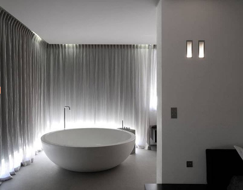 10 Beautiful Bathroom Designs With Round Bathtubs For Real Pleasure 3