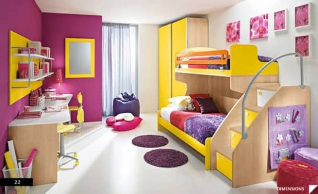 15 Lively Colorful Kids Room Ideas That Your Kids Will Love 3