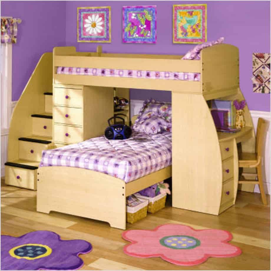17 Inspirational Space-Saving Bed Design Ideas For Your Child's Room 5