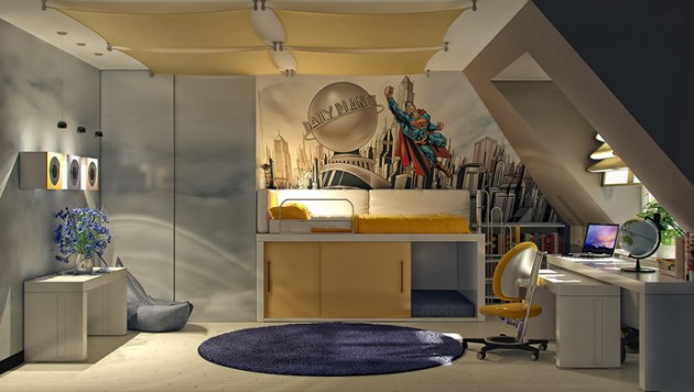 15 Lively Colorful Kids Room Ideas That Your Kids Will Love
