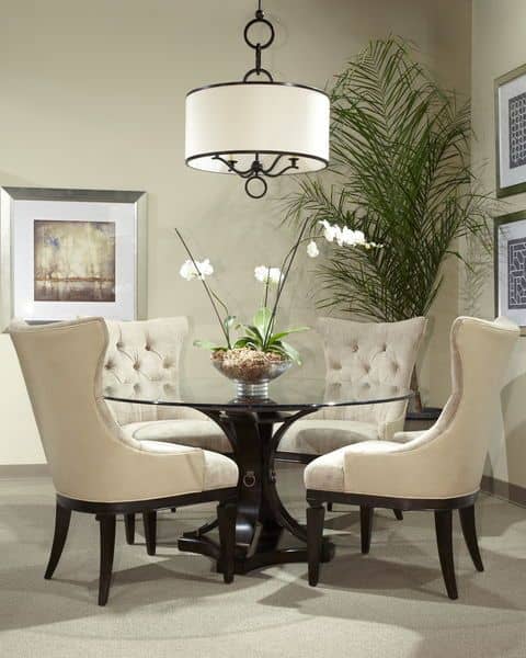 17 Classy Round Dining Table Design Ideas