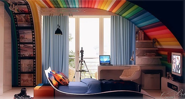 15 Lively Colorful Kids Room Ideas That Your Kids Will Love