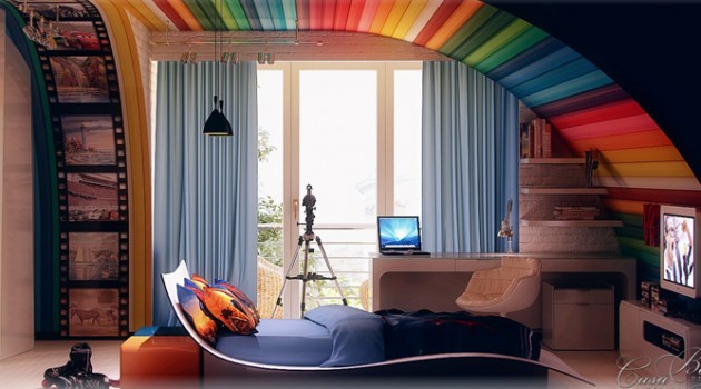 15 Lively Colorful Kids Room Ideas That Your Kids Will Love