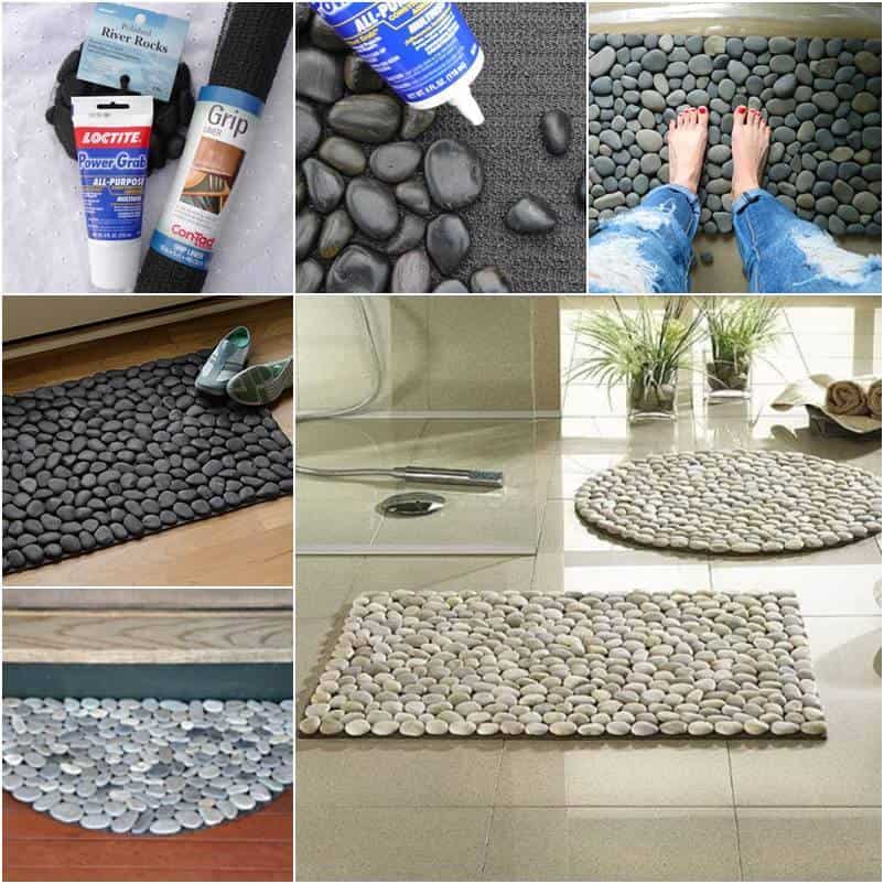 Make unique DIY bath mat 1