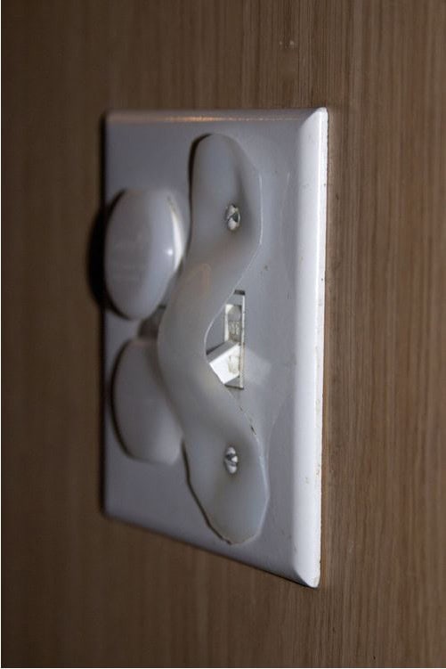Hide the light switch from pesky fingers 12