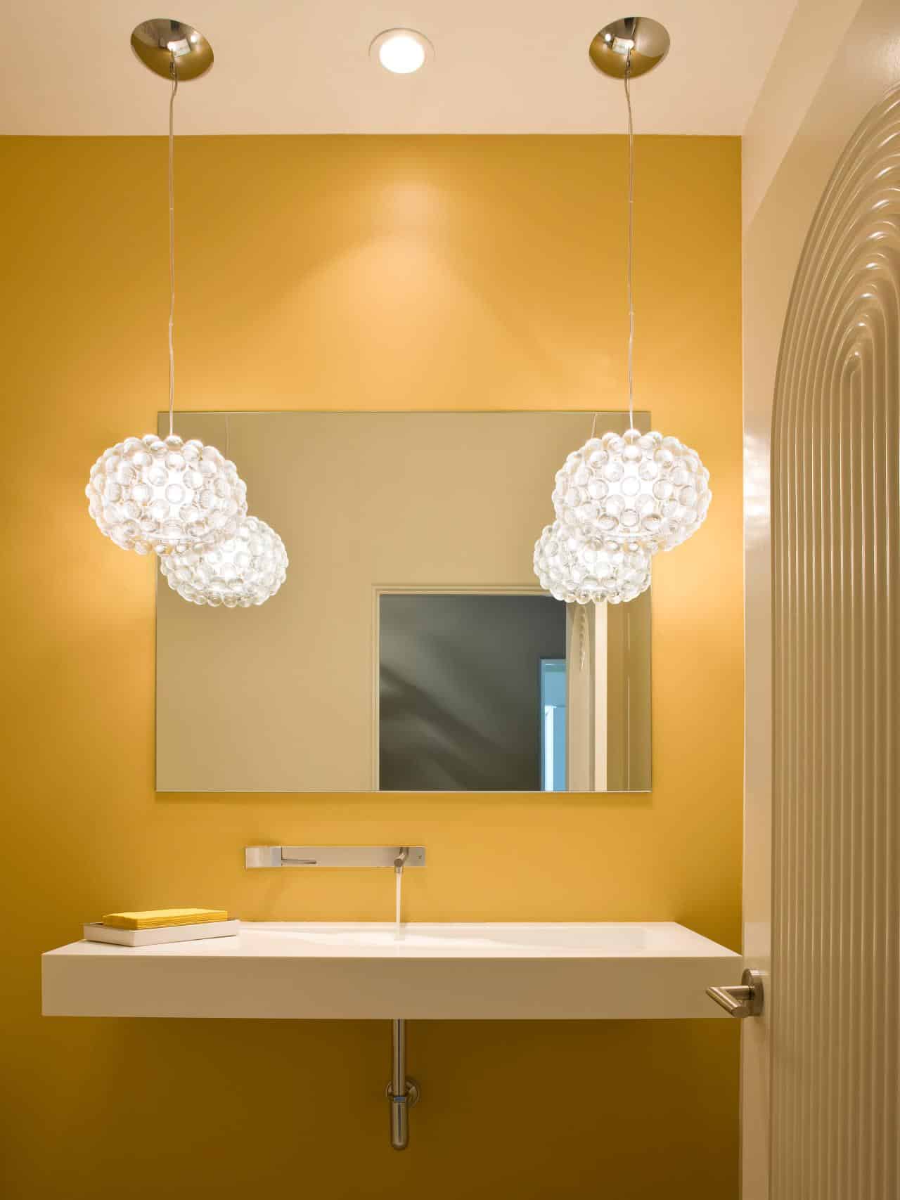 All Shades Of Yellow In Your Dream Bathroom 13