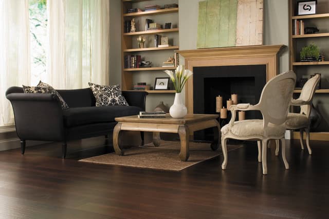 15 Dramatic Dark Flooring Design Ideas 13