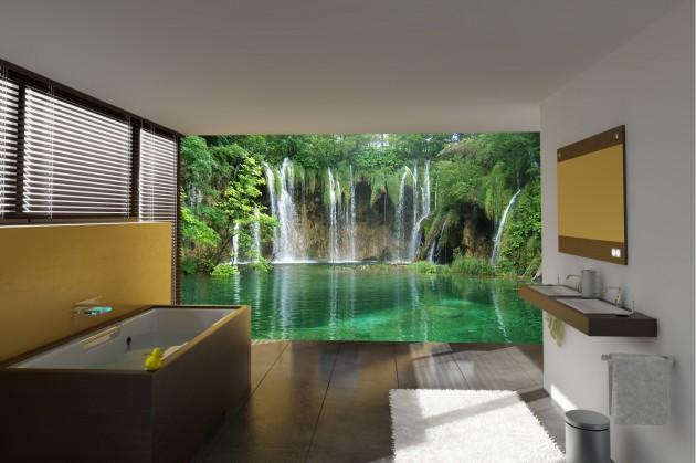14 Beautiful Wall Murals Design For Your Dream Bathroom